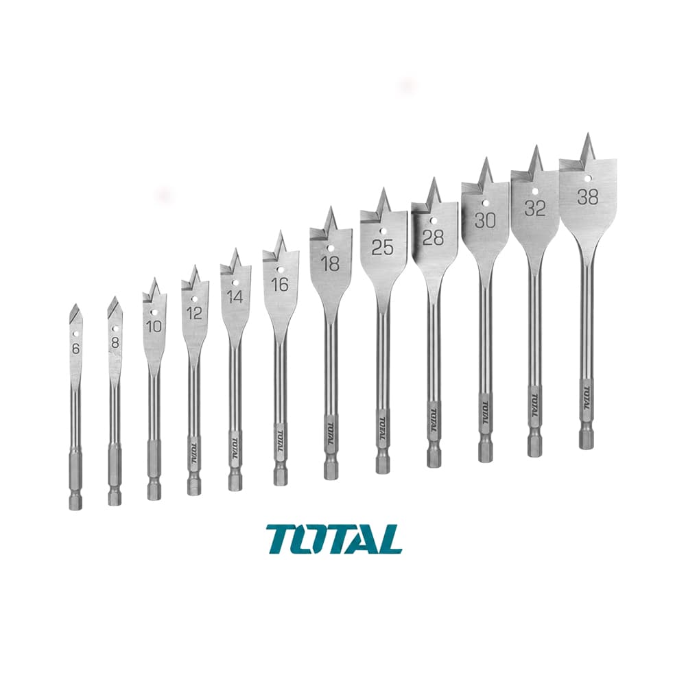 Anúncio: JUEGO DE BROCAS PLANAS TOTAL TACSD70131 13 PIEZAS