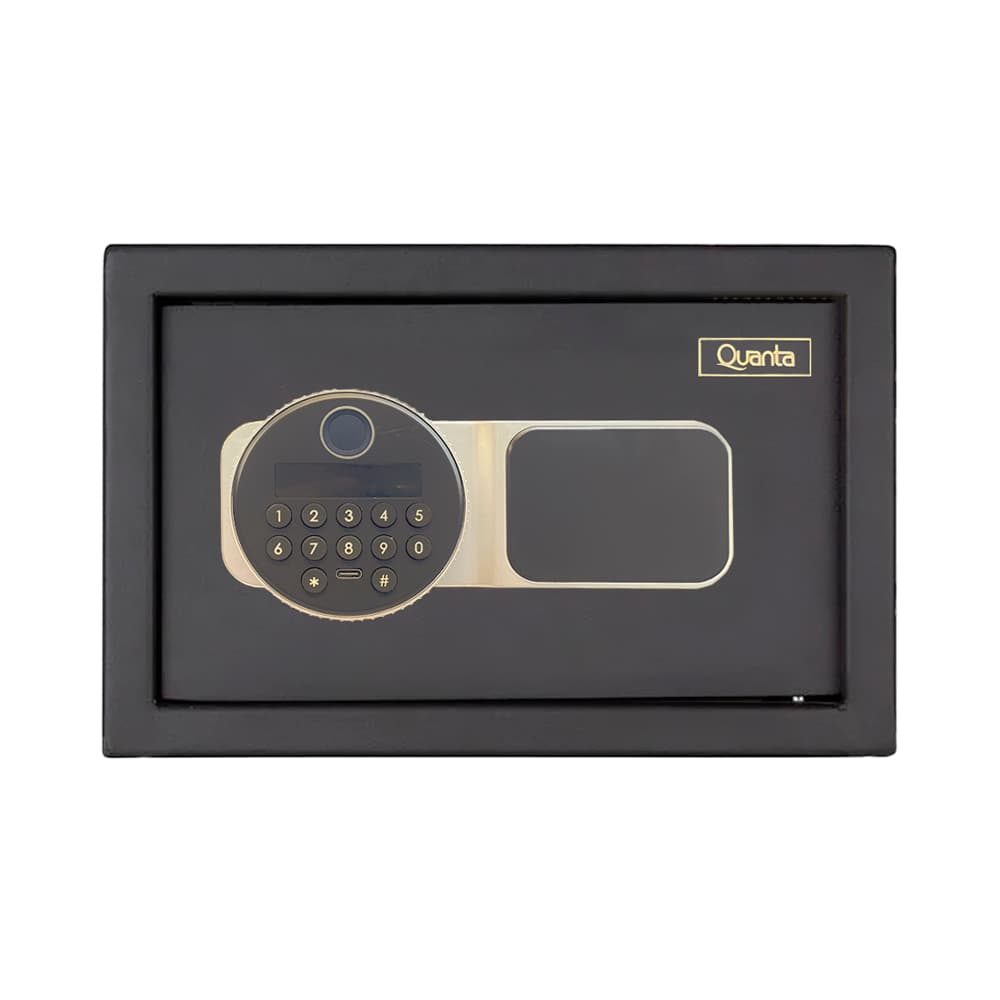 Anúncio: CAJA DE SEGURIDAD BIOMÉTRICA DIGITAL QUANTA QTCFB85 NEGRO
