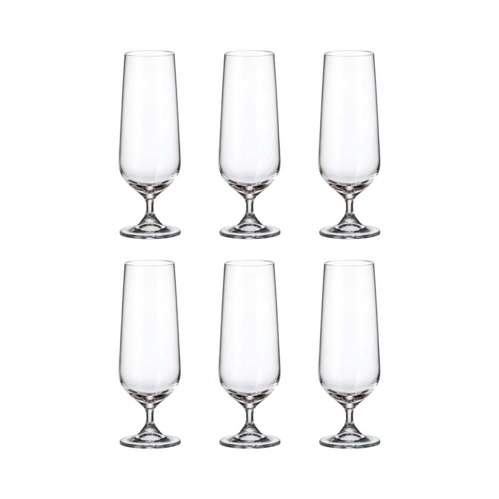 Anúncio: SET DE COPAS PARA CERVEZA BOHEMIA STRIX 380ML 6 PIEZAS