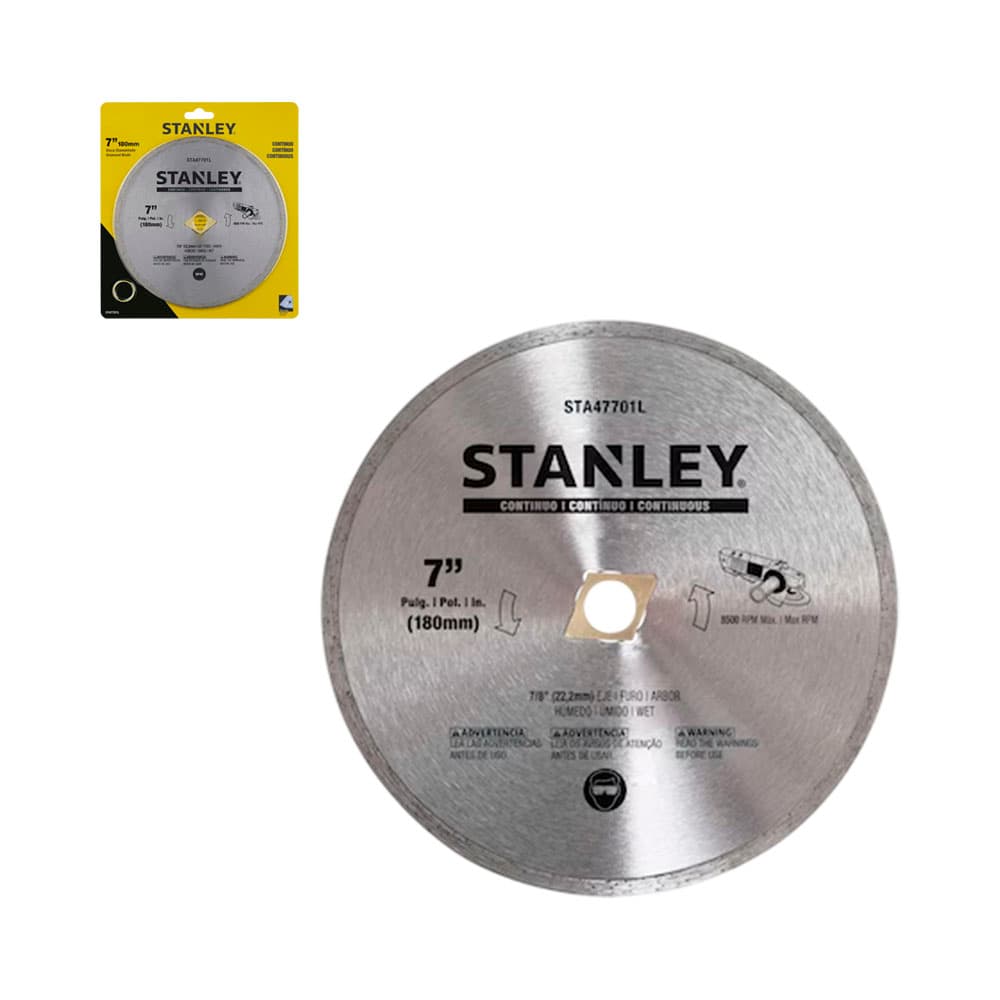 Anúncio: DISCO DIAMANTADO STANLEY STA47701L 18CM