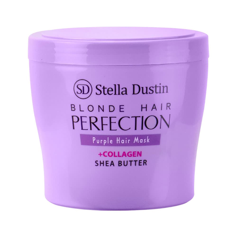 Anúncio: MÁSCARA CAPILAR STELLA DUSTIN BLONDE HAIR PERFECTION PURPLE SHEA BUTTER 400ML