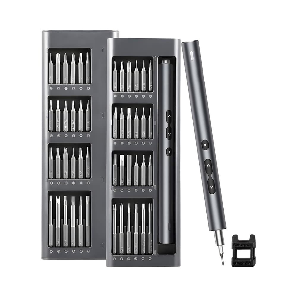 Anúncio: KIT DE PUNTAS CON DESTORNILLADOR ELÉCTRICO DE PRECISIÓN SATELLITE A-KS63 63 PIEZAS