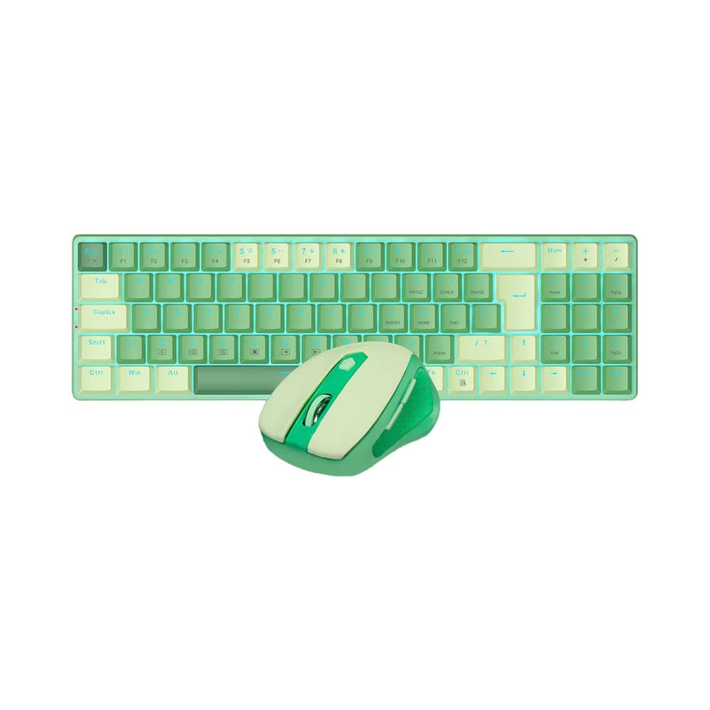 Anúncio: KIT TECLADO + MOUSE REDRAGON BS-8772 GC VERDE