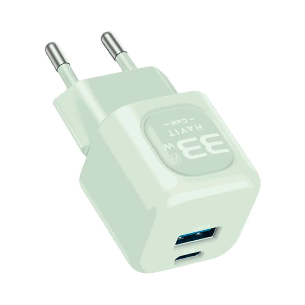 Anúncio: CARGADOR HAVIT UC230 33W VERDE