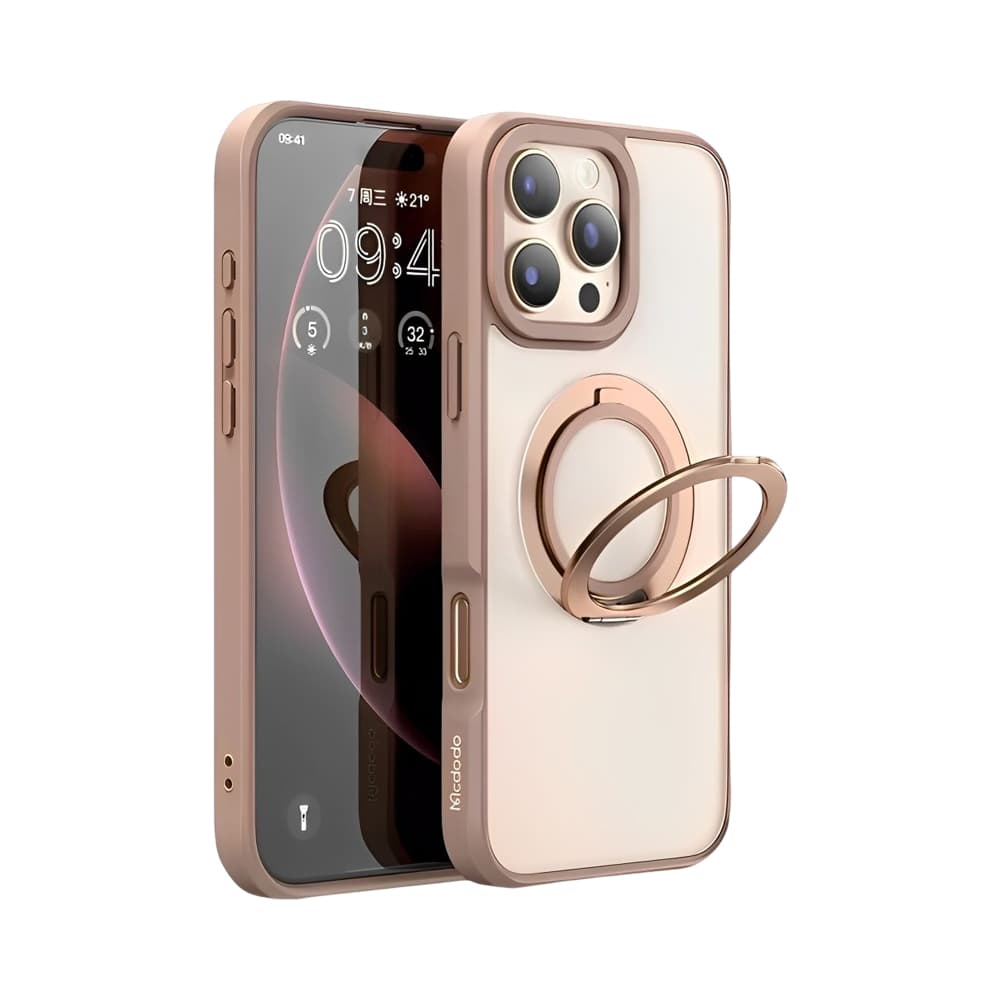 Anúncio: ESTUCHE PROTECTOR MCDODO PC-4935 PARA IPHONE 16 PRO MAX MARRÓN