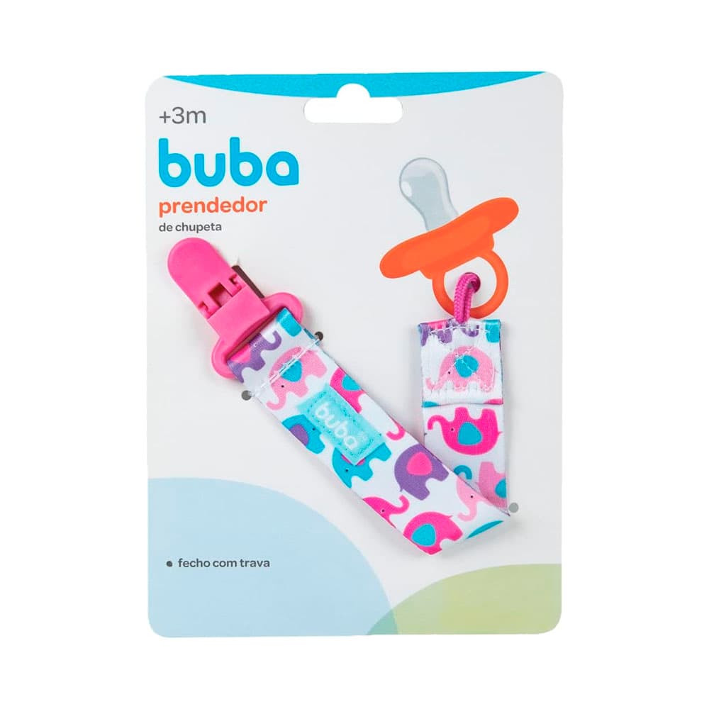 Anúncio: PRENDEDOR DE CHUPETE ELEFANTE BUBA 7480