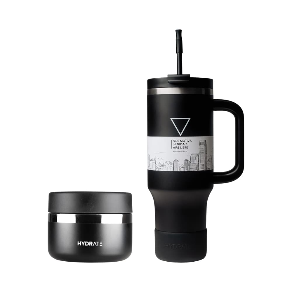 Anúncio: COMBO HYDRATE SUNBEAM 1L + FOODFLASK 355ML NEGRO