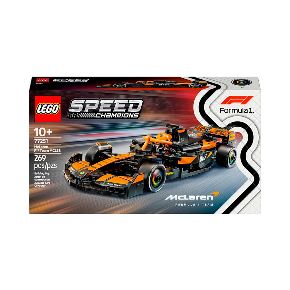 Anúncio: JUGUETE DE CONSTRUCCIÓN LEGO SPEED CHAMPIONS MCLAREN FORMULA 1 TEAM 77251 269 PIEZAS