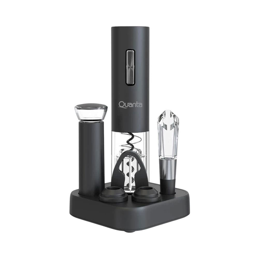 Anúncio: KIT ABRIDOR DE VINO QUANTA NOBLEVINTNER QTKAV610 6 EN 1 RECARGABLE NEGRO