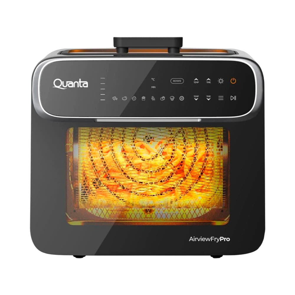 Anúncio: FREIDORA AIR FRYER QUANTA AIRVIEWFRY PRO QTFTH130 4 EN 1 13L 1600W 220V NEGRO