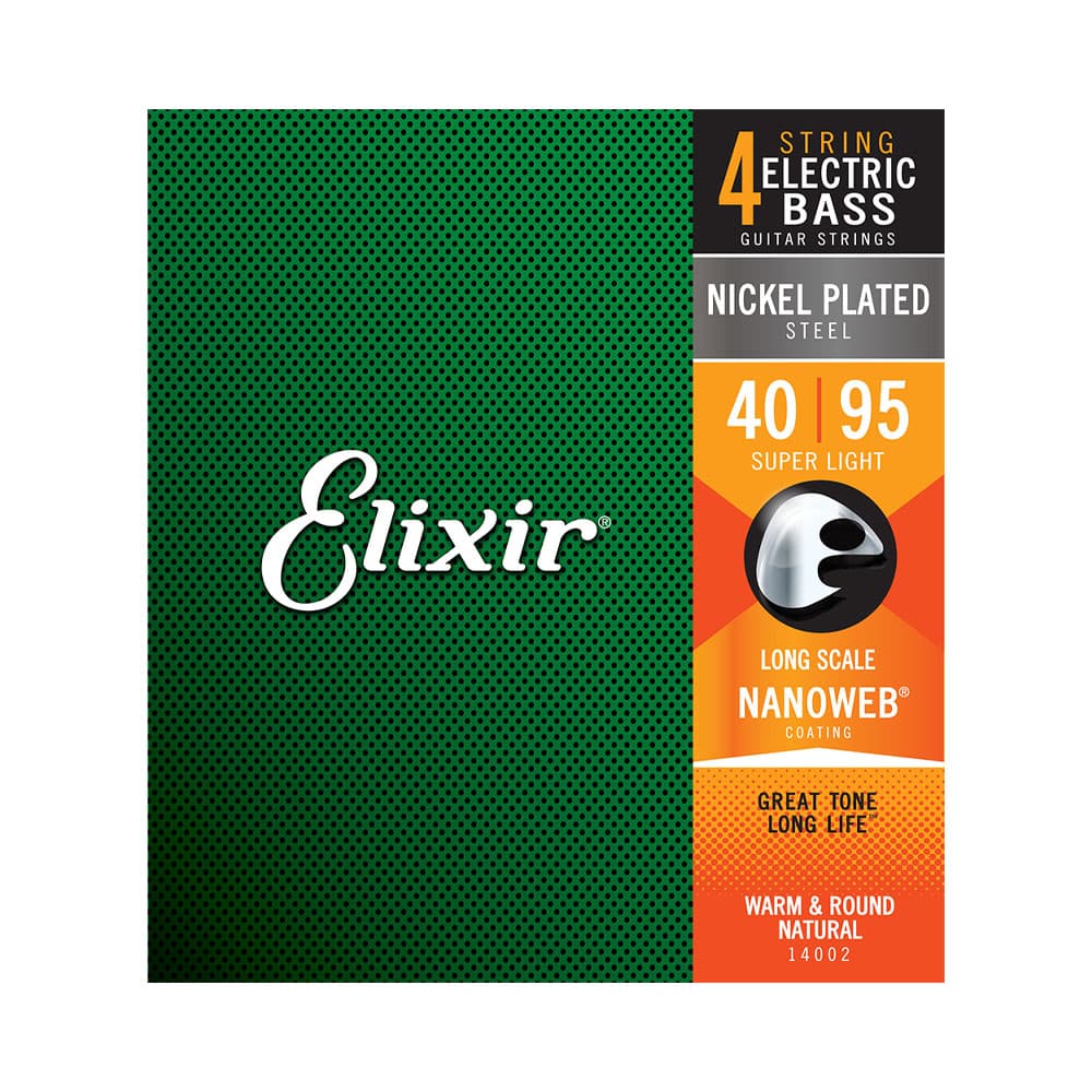 Anúncio: CUERDA BAJO ELÉCTRICO ELIXIR NANOWEB EX14002