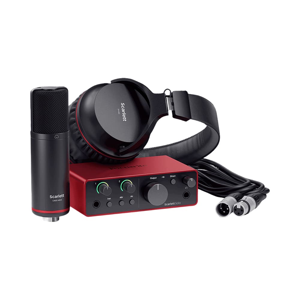 Anúncio: INTERFAZ DE AUDIO FOCUSRITE SCARLETT SOLO STUDIO 4TH GEN MOSC0039