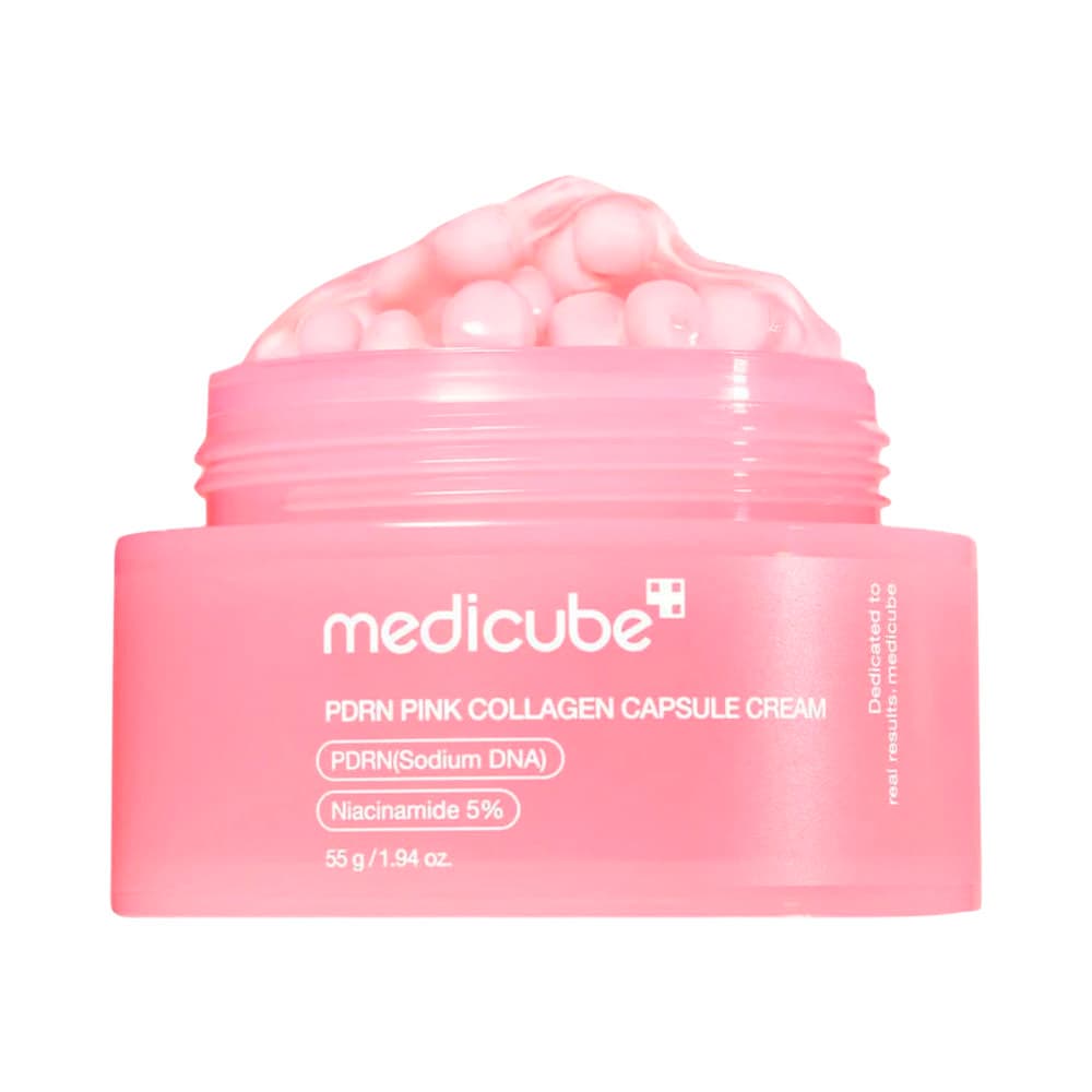 Anúncio: CREMA FACIAL MEDICUBE PDRN PINK COLLAGEN CAPSULE 55GR