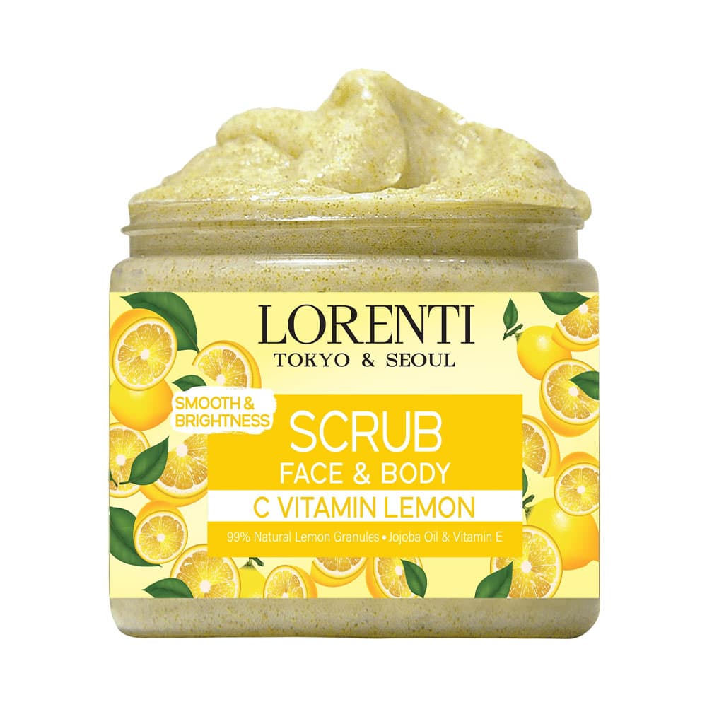 Anúncio: EXFOLIANTE LORENTI FACE & BODY VITAMIN C LEMON 500ML