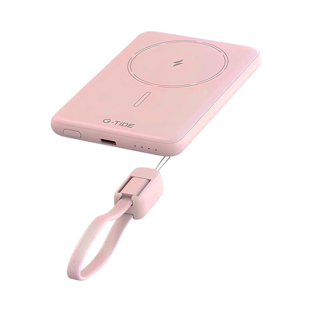 Anúncio: CARGADOR PORTÁTIL INALÁMBRICO G-TIDE SLIM 01 5.000 MAH SURTIDO 1 PIEZA