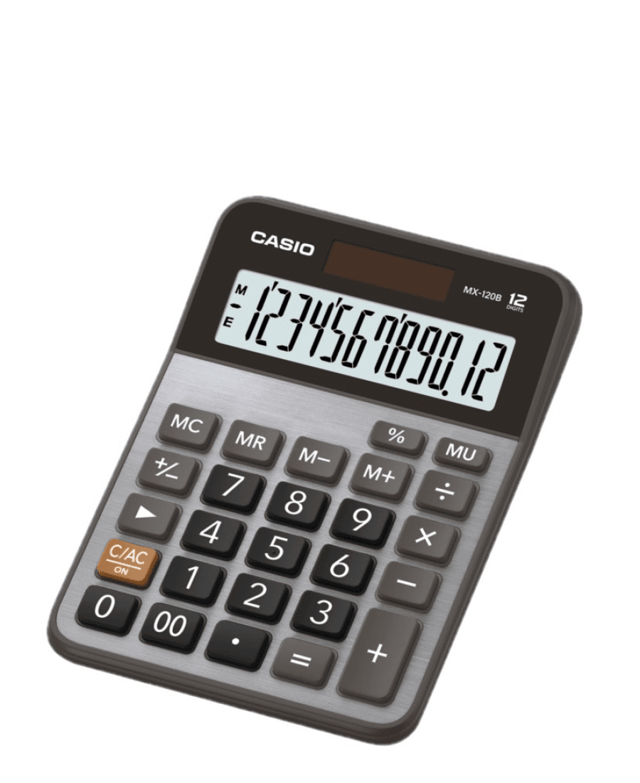 Anúncio: Casio Calculadora MX-120B-W-DC -