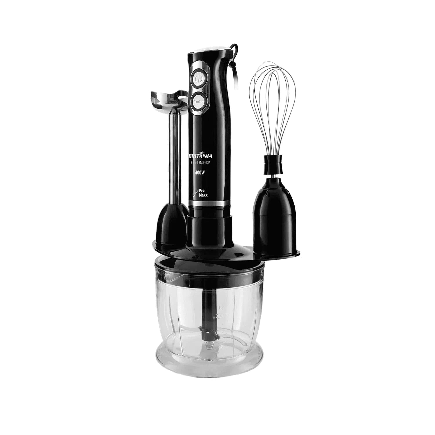 Anúncio: Britania Mixer BMX400P 3 En 1 1.05L/1V/500W 110V Negro
