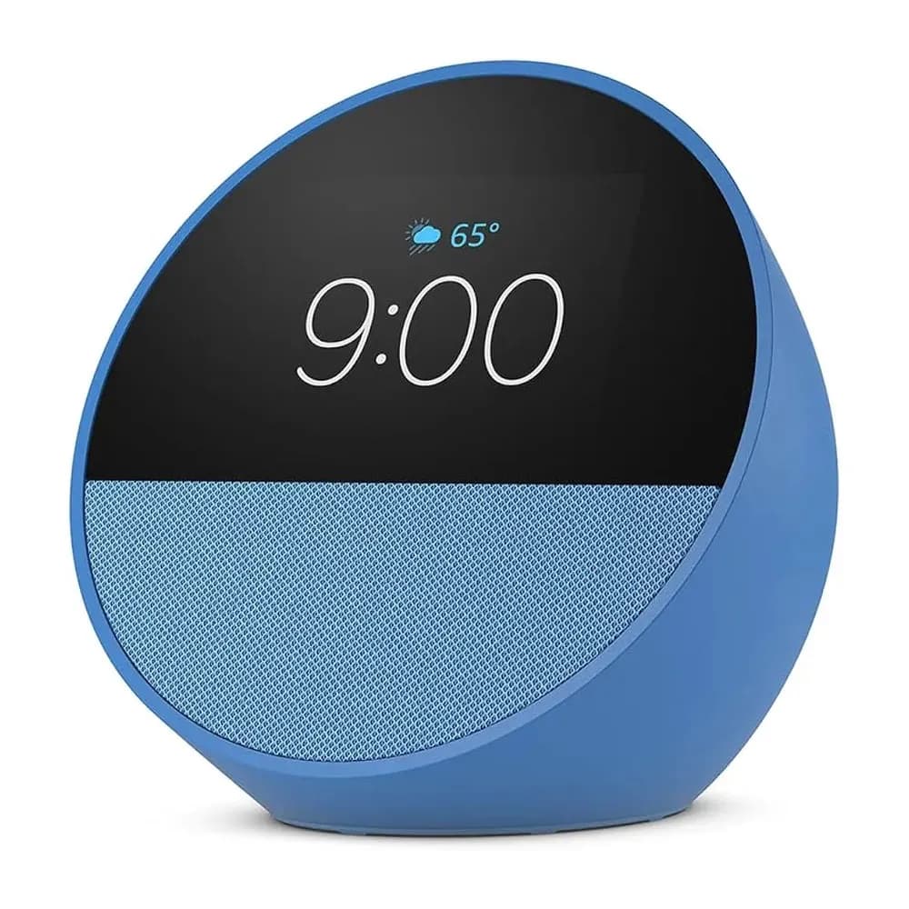 Anúncio: Amazon Alarm Echo Spot Smart Clock With Alexa 2023 Blue