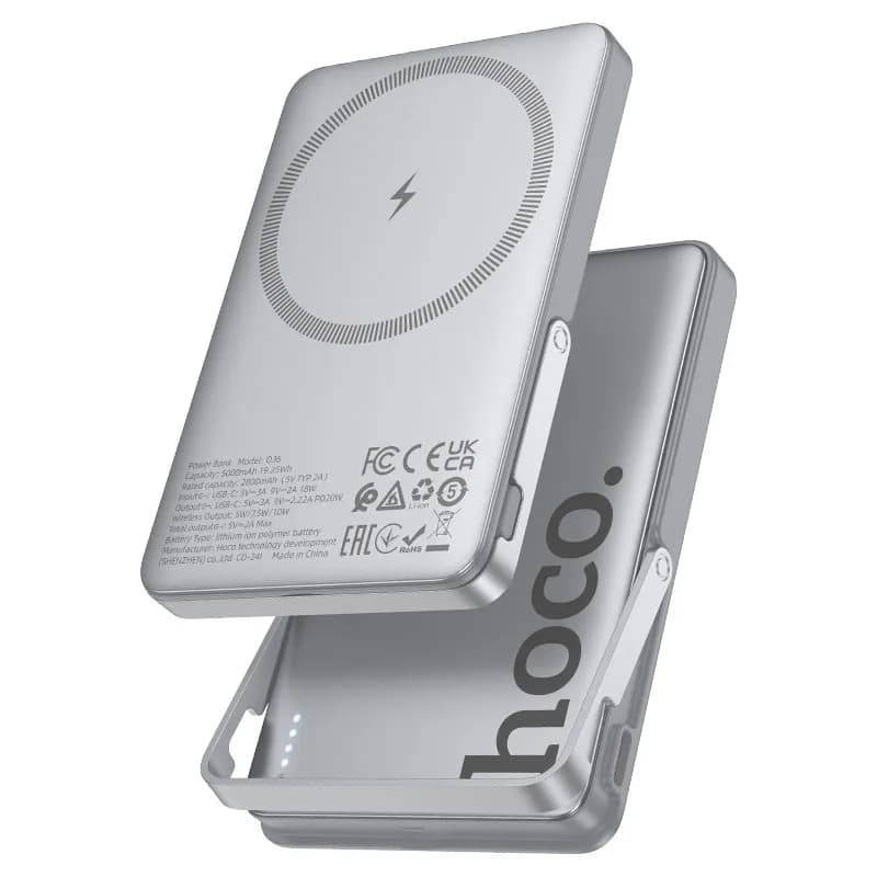 Anúncio: Hoco Cargador Portatil Q36A Magnetico PD20W 10000MAH Metal Gray