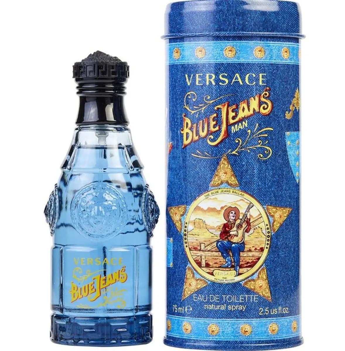 Anúncio: Versace Perfume Blue Jeans M Eau De Toilette 75 Ml