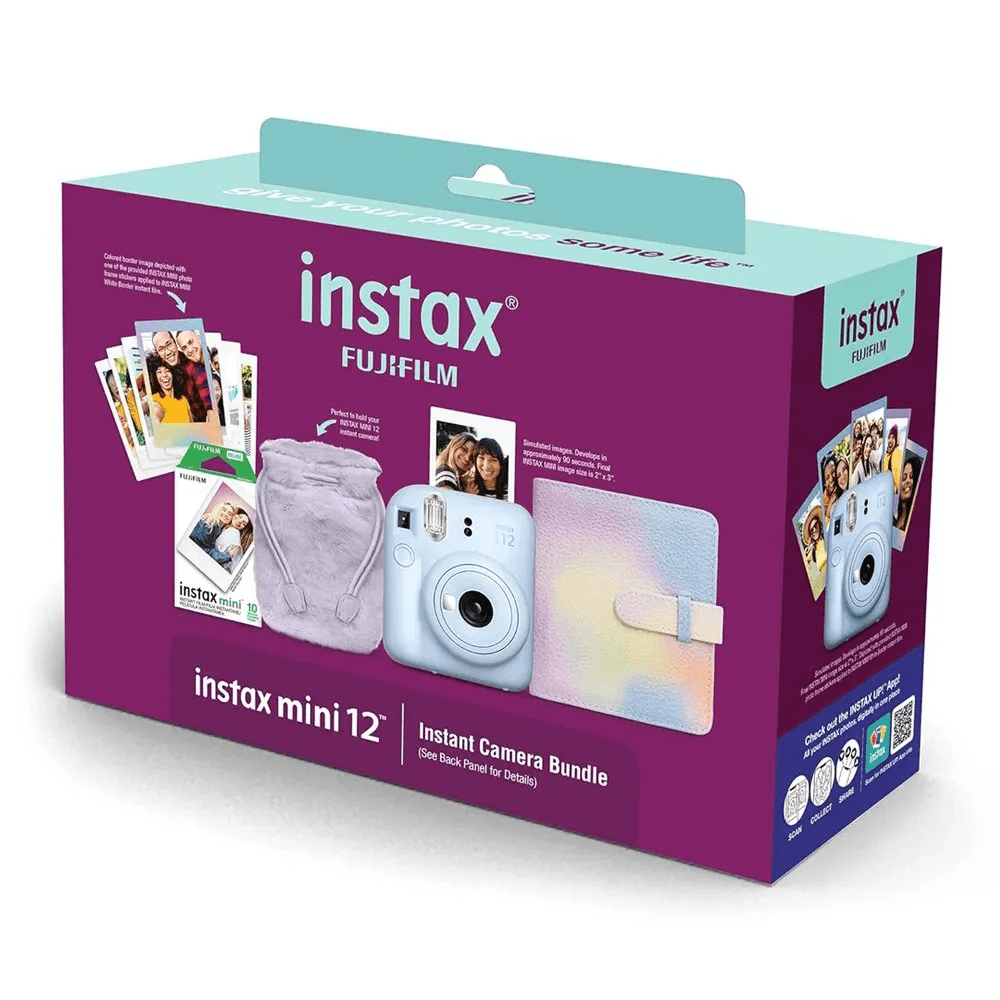 Anúncio: Fujifilm Camara Instax MINI 12 Lilac Purple Holiday Bundle