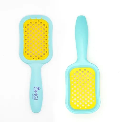 Anúncio: Omg Cepillo P/cabello Thermic Vented Celeste/amarillo