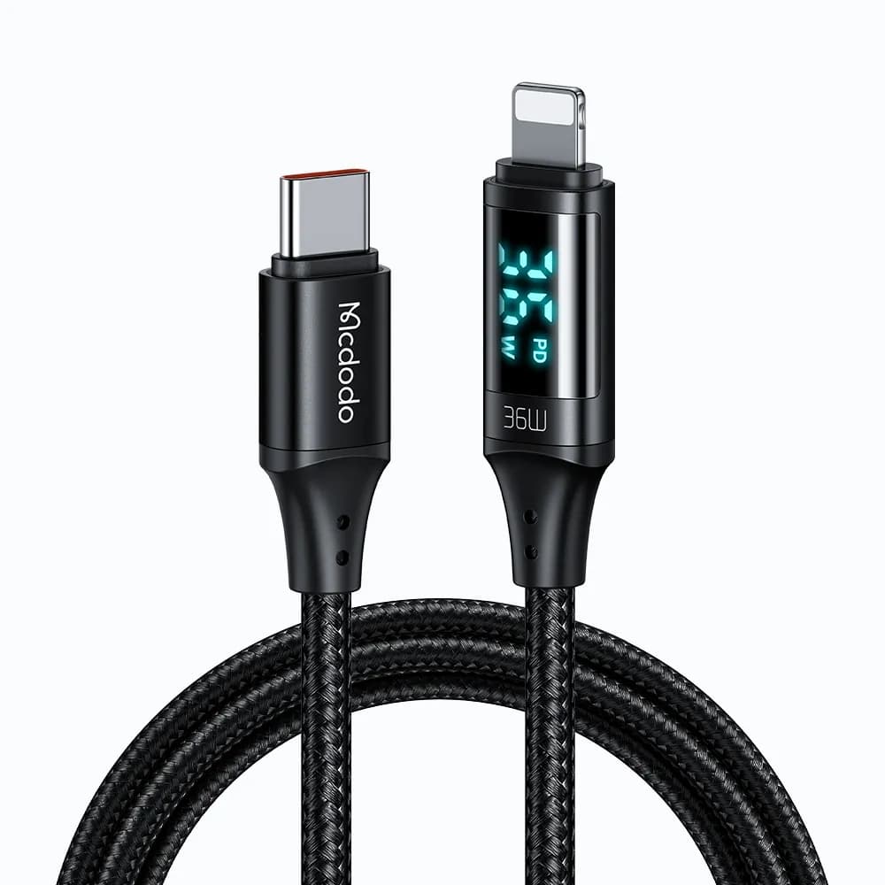 Anúncio: Mcdodo Cable CA-6570 Type-c To Lightning 1.2M Black