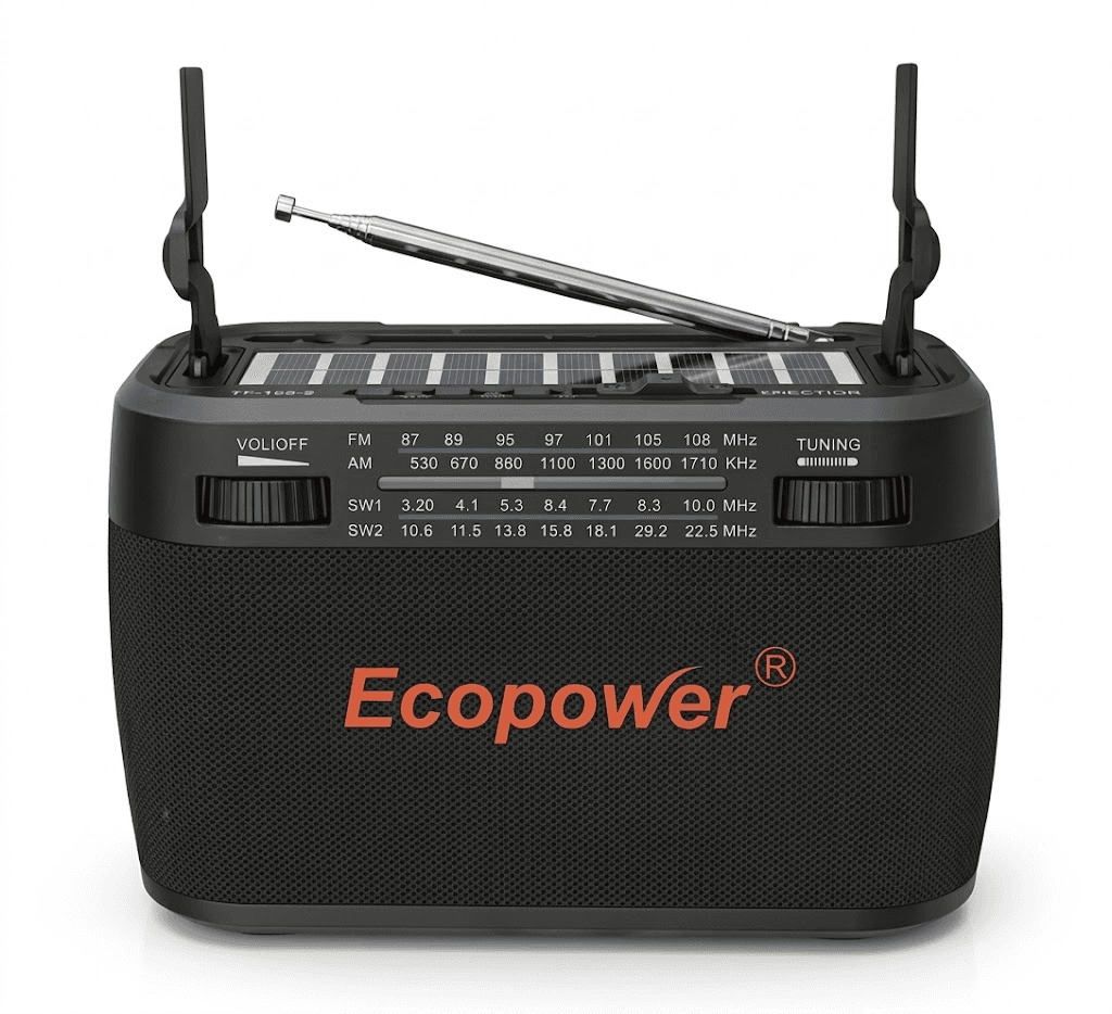 Anúncio: Ecopower Radio EP-F338 Usb/sd/fm/bt/panel/ Negro