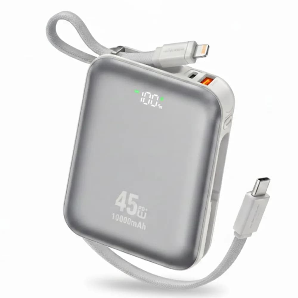 Anúncio: A'gold Cargador Portatil Pro+ BTE-105 45W 10000MAH (anatel) Gris