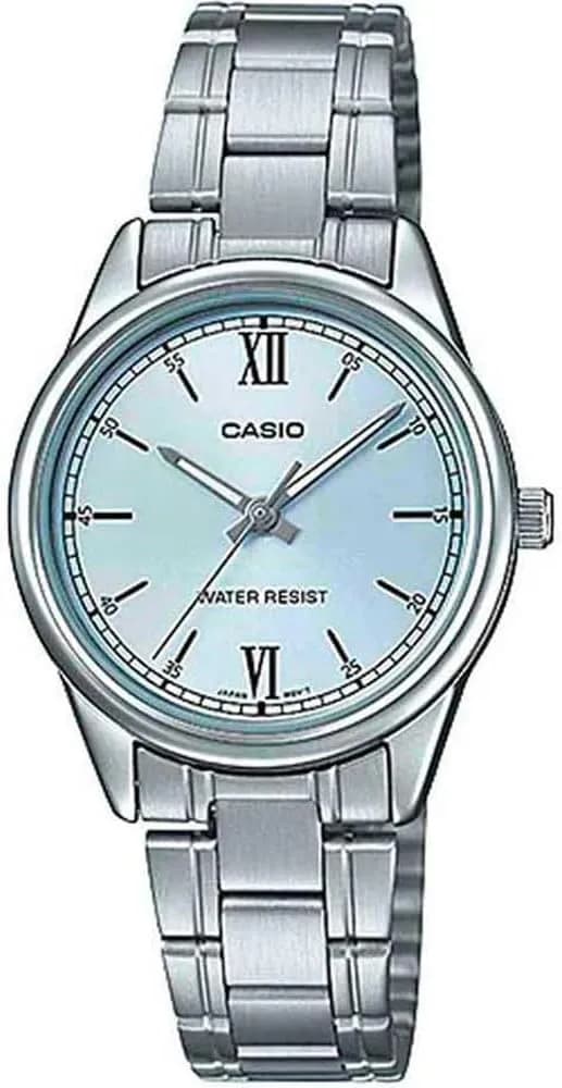 Anúncio: Casio Reloj Fem LTP-V005D-2B3UDF Celeste/plateado + Estuche