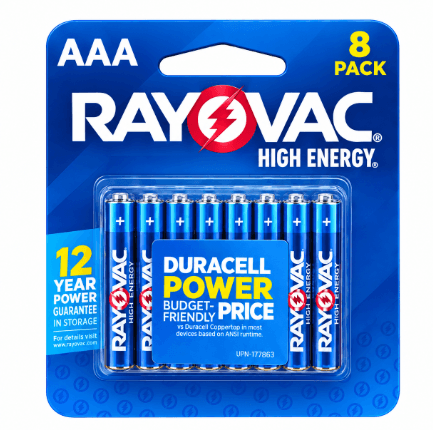 Anúncio: Rayovac Pila Alcalina Alk-chico Aaa X8