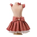 Anúncio: Sweet Pet Vestido Glamour Bege/chanel Rojo 15984 (t) Xxgg