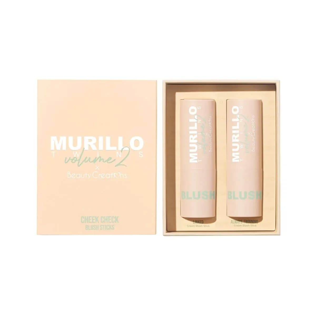 Anúncio: Beauty Creations Contorno Murillo Volume 2 Blush Sticks MT2-BS