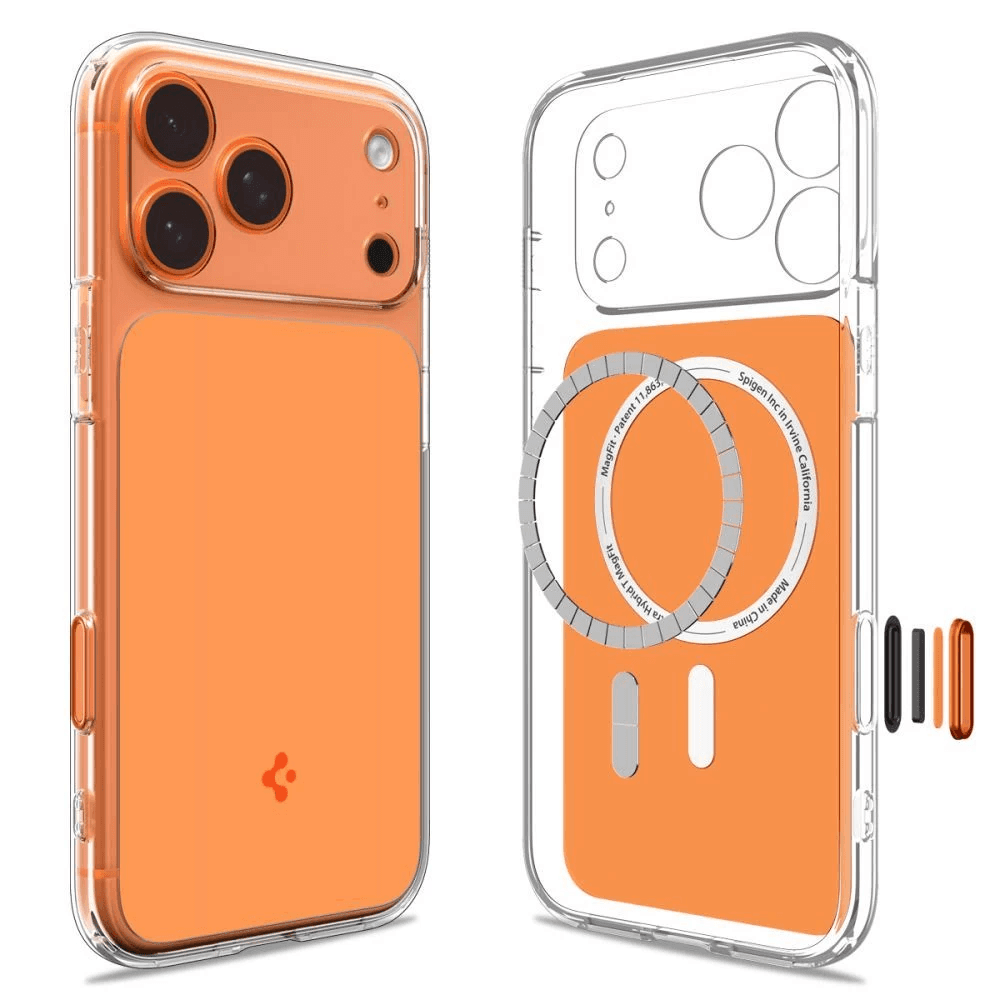 Anúncio: Spigen Capa iPhone 17 PRO Ultra Hybrid T Magfit ACS10477 Orange