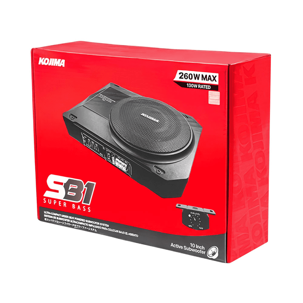 Anúncio: Kojima Subwoofer SB1 10" 130W/260W MAX