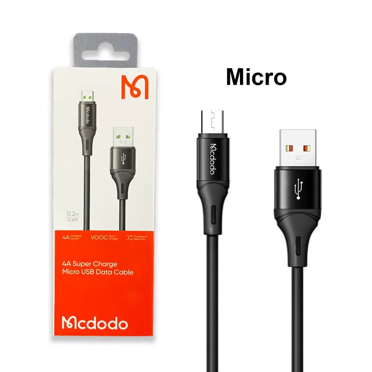 Anúncio: Mcdodo Cable CA-1852 USB A 1.2M Black