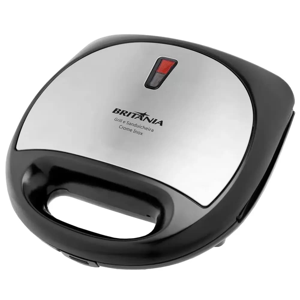 Anúncio: Britania Sandwichera Grill Crome Inox 220V Negro