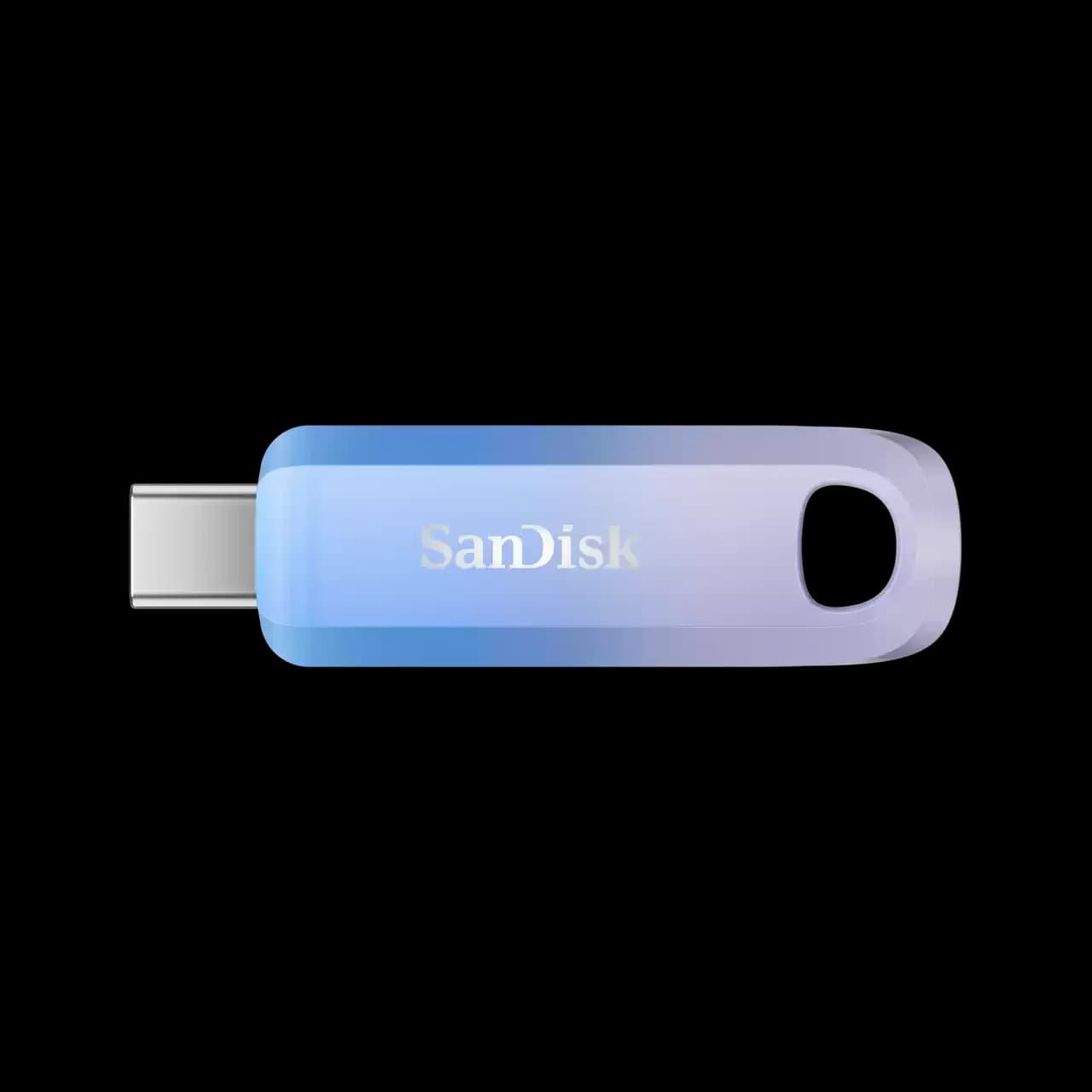 Anúncio: Sandisk Pendrive Creator Z75 256GB Usbc 3.2 SDCZ75C-256G-G46 Azul/lila