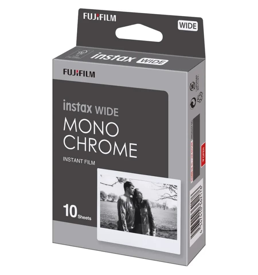 Anúncio: Fujifilm Film 10 Pack P/ Instax Wide Mono Chrome