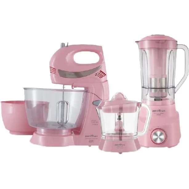Anúncio: Britania Kit Cocina BKT51R 3 En 1 Licuadora/exprimi/batidora 220V/60RS