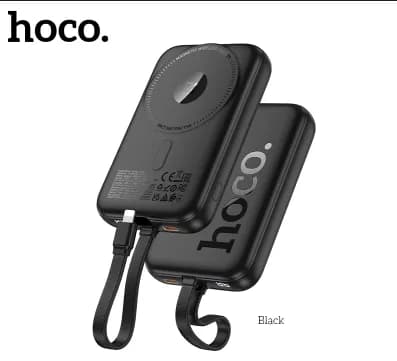 Anúncio: Hoco Cargador Portatil Q35 20W 10000+CABLE Lightning Black