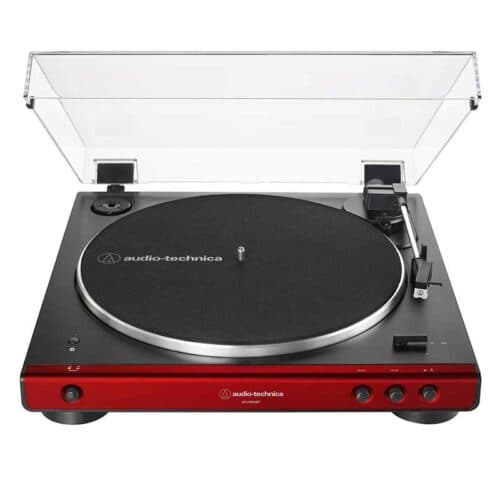 Anúncio: Audio Technica Toca Disco AT-LP60XBT Bluetooth Negro/rojo