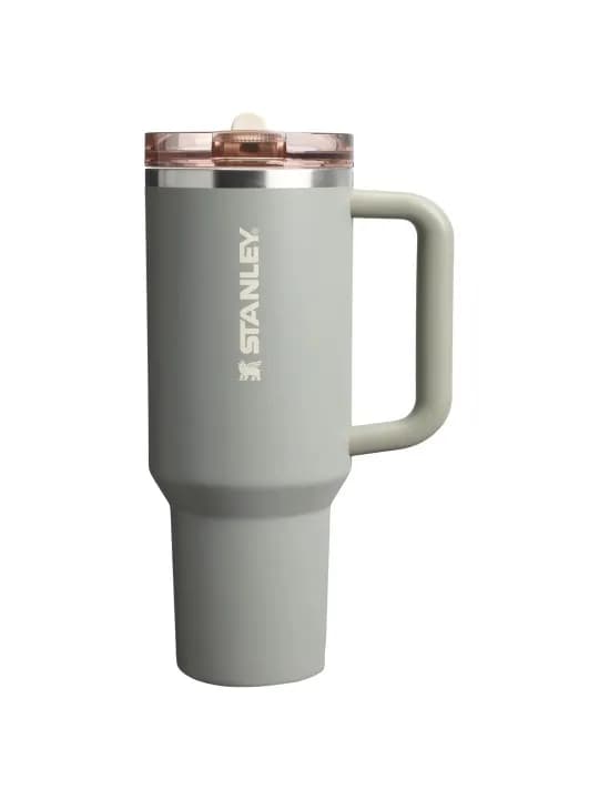 Anúncio: Stanley Vaso Tumbler Quencher Protour C/pico 1.18L Sage Grey Vrt