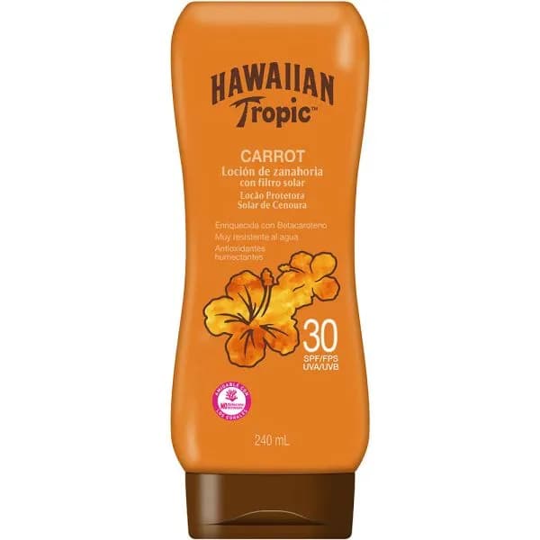 Anúncio: Hawaiian Tropic Protector Solar Carrot SPF30 240ML