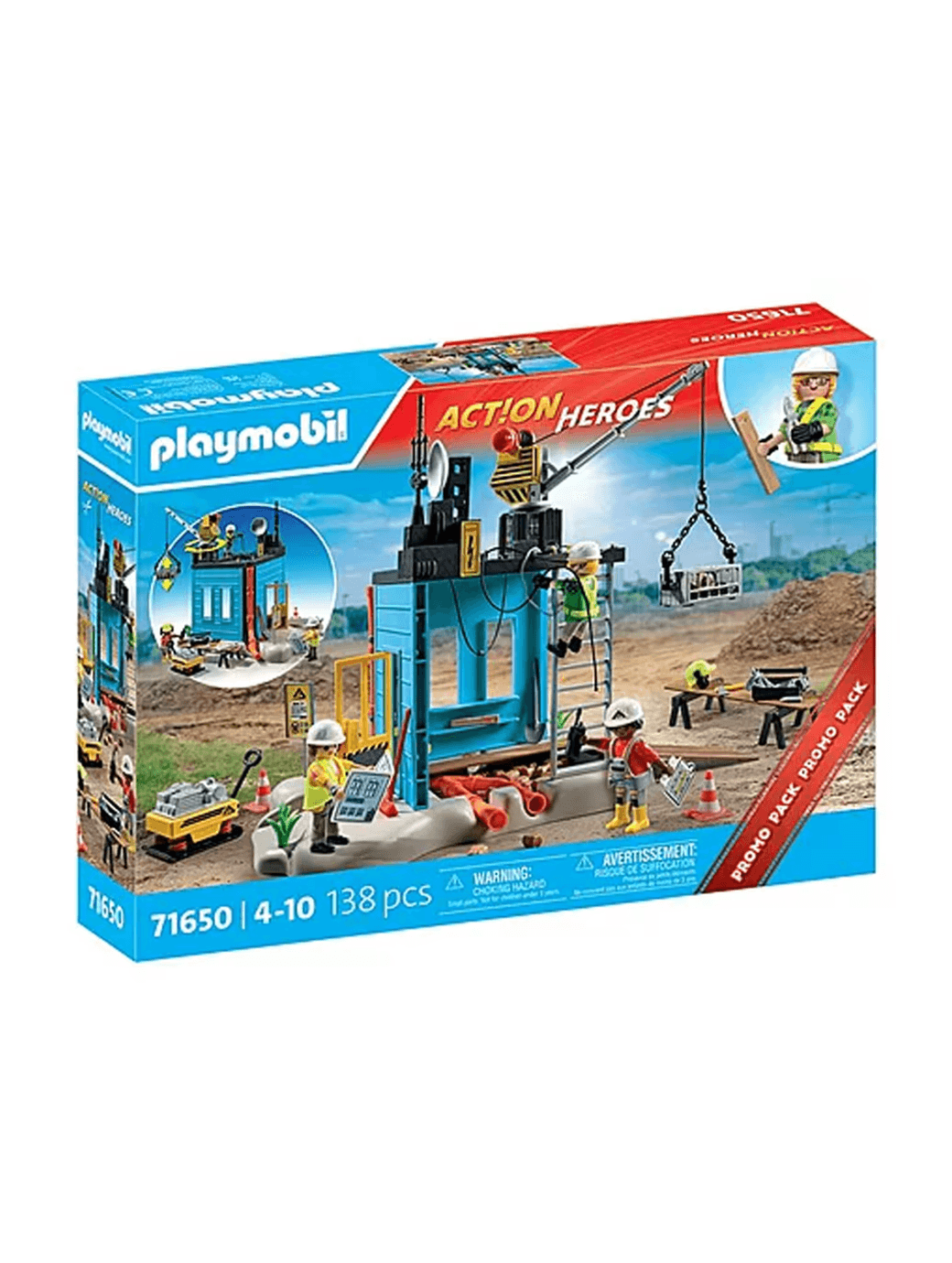 Anúncio: Playmobil Juguete Construction Site 71650