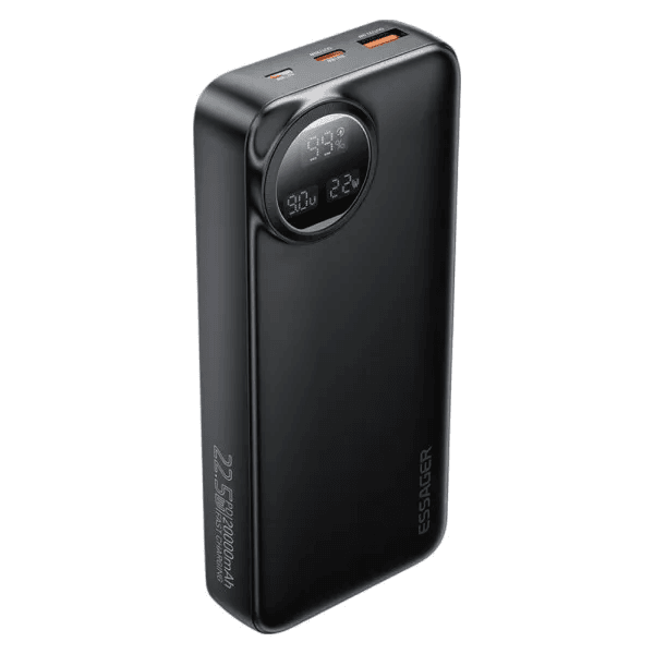 Anúncio: Essager Cargador Portatil EDY2W-YT02-Z 20000MAH 22.5W Black