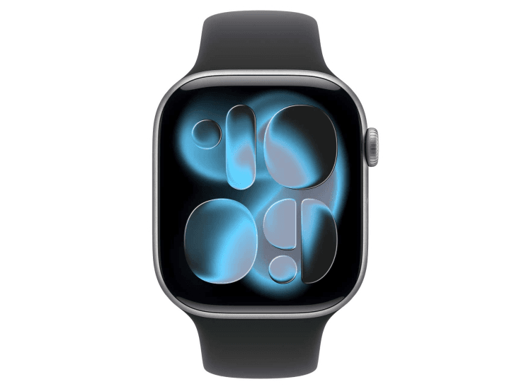 Anúncio: Apple Watch Serie 11 46MM Cell MFC94LW/A GPS Space Gray Sport Band S/m