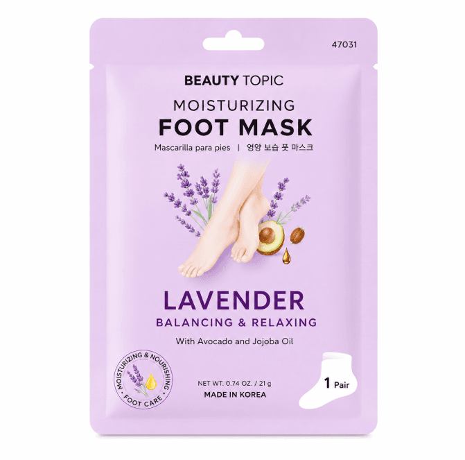 Anúncio: Cala Mascarillas De Pie Beauty Topic Lavender Moisturizing 47031