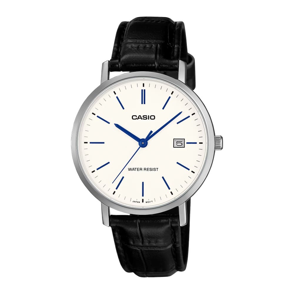 Anúncio: Casio Reloj Masc MTP-VT05L-7EDF + Estuche Blanco/negro