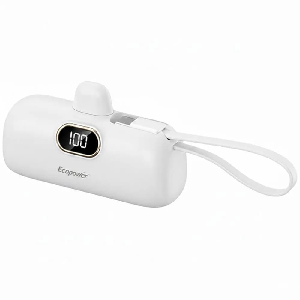 Anúncio: Ecopower Cargador Portatil EP-C873 5200MAH Blanco